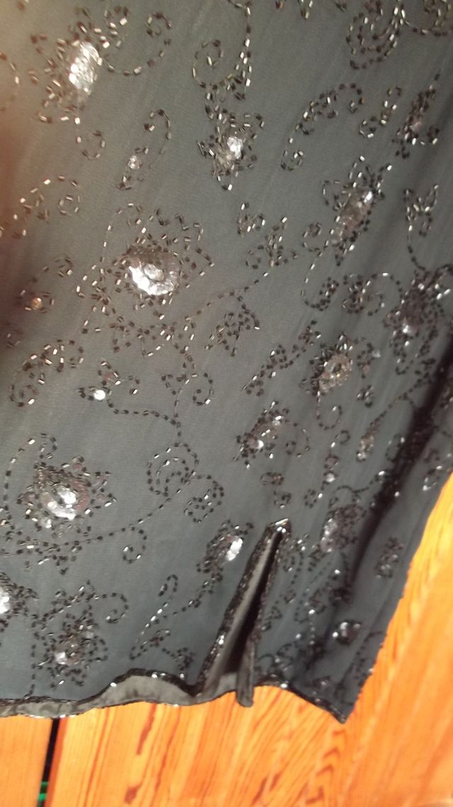 Nochevieja. Fin de Año. Vestido pedrería señora cl