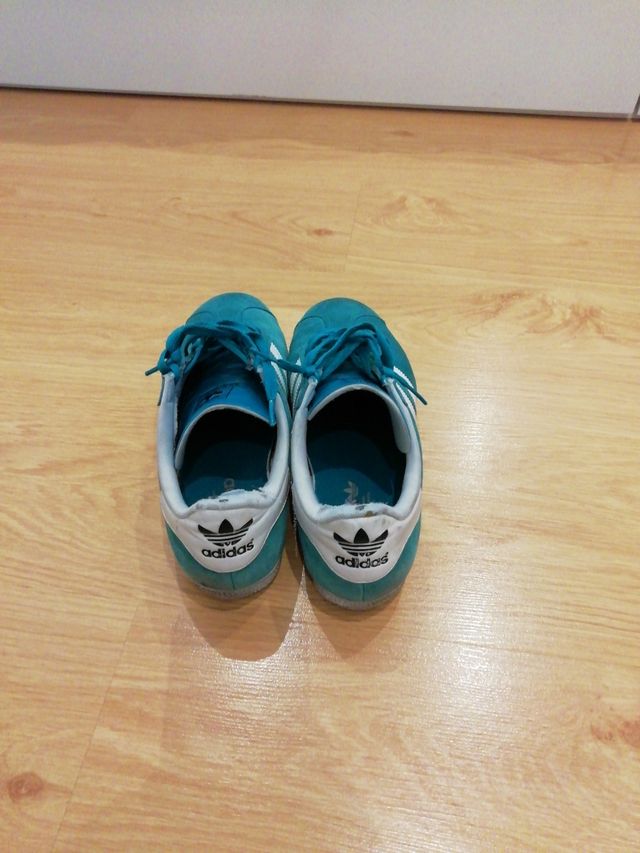 Adidas gacelle turquesas