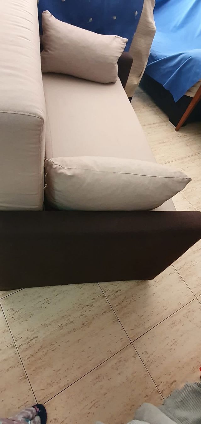Sofá cama de segunda mano por 150 EUR en Salamanca en WALLAPOP