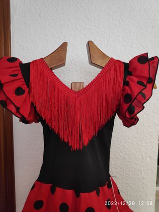 VESTIDO FLAMENCO NIÑA "NUEVO" T/1-2-4-10-12