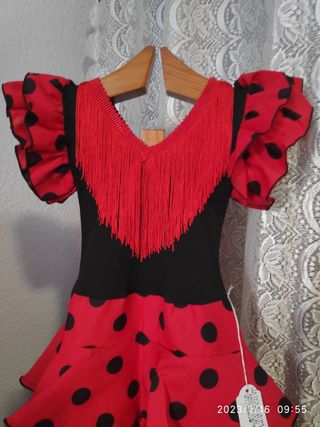 VESTIDO FLAMENCO NIÑA "NUEVO" T/1-2-4-10-12