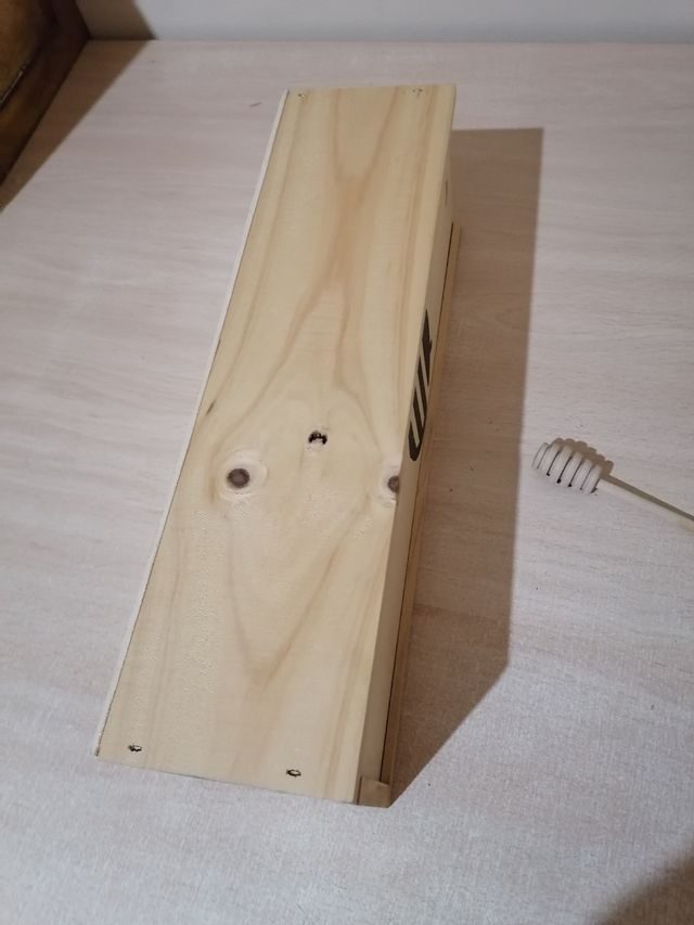 Caja de madera con asa REGALO PALITO MIEL
