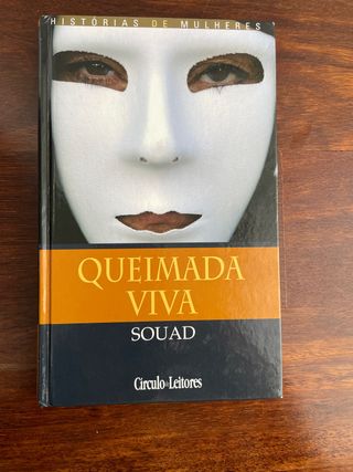 Livro "Queimada viva"