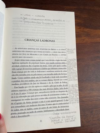 Livro "Capitães da Areia"