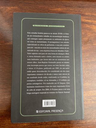 Livro "O perfume"