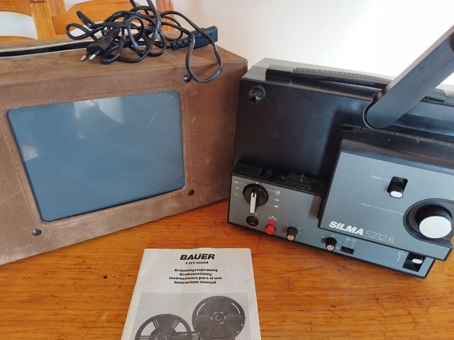 aparato súper 8 silma videobox