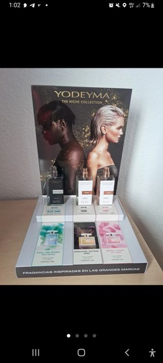 Perfumes Yodeyma todos los tamaños