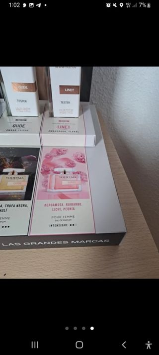 Perfumes Yodeyma todos los tamaños
