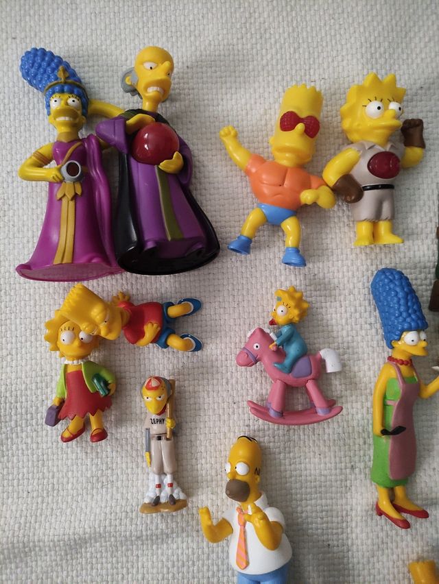 figuras de los Simpsons