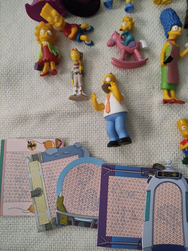 figuras de los Simpsons
