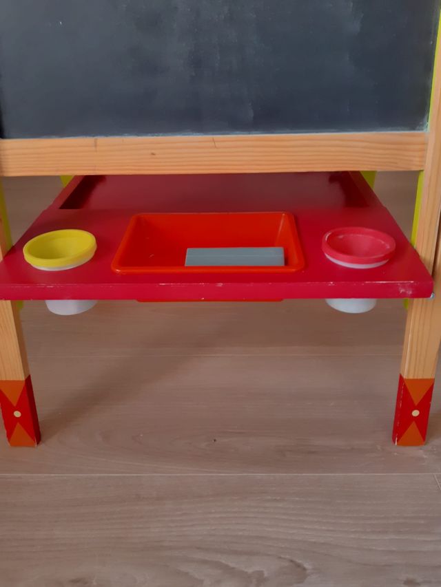 Pizarra vileda y tradicional con rotuladores