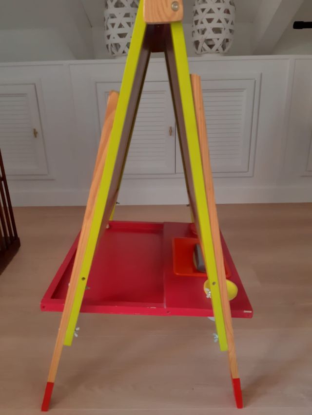 Pizarra vileda y tradicional con rotuladores