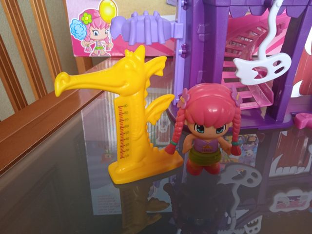 Parque atracciones pinypon, con muñeca incluida