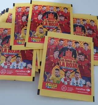 Cromo Panini carrefour. Sobres sin abrir