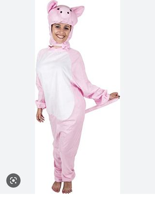 disfrazar cerdito mujer adulta