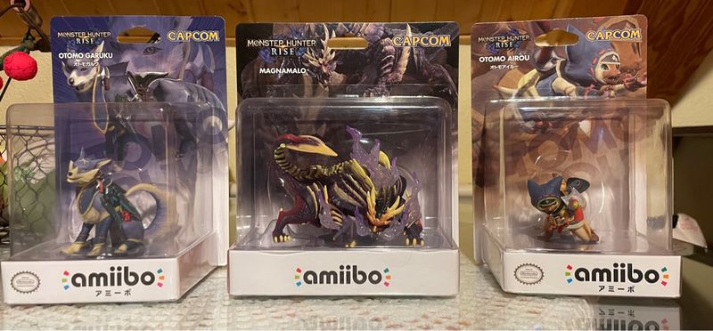 Imagen de pack Nintendo Amiibos monster hunter rise