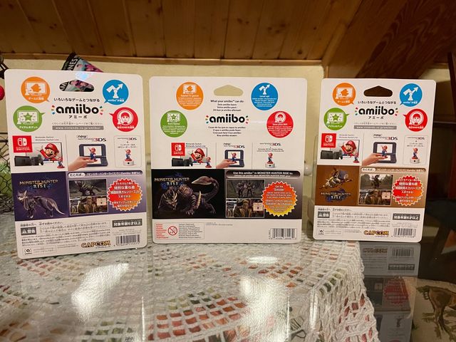 Nintendo Amiibos monster hunter rise