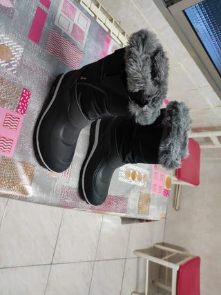 botas de nieve n°40 mujer quechua 