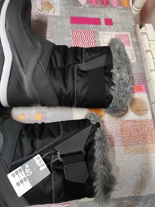 botas de nieve n°40 mujer quechua 