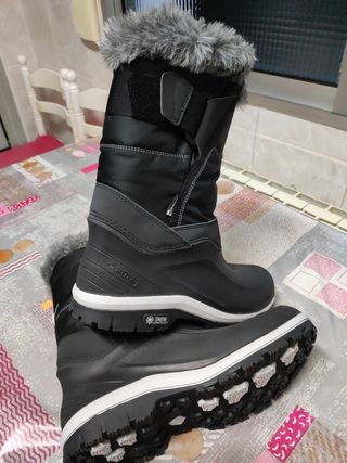 botas de nieve n°40 mujer quechua 