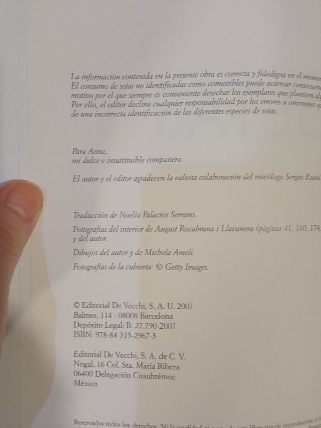 El gran libro de las setas...