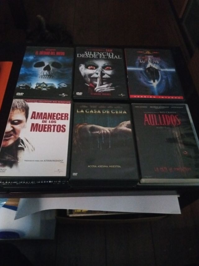 Lote Peliculas DVD #4 Terror LEER