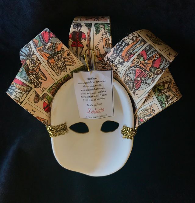 Antifaz Máscara Ceramica Venecia