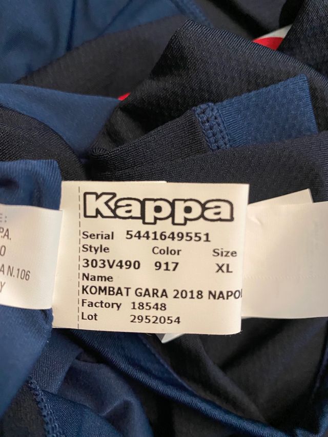 Maglia Napoli Kappa Kombat 2017 2018 Callejon 7