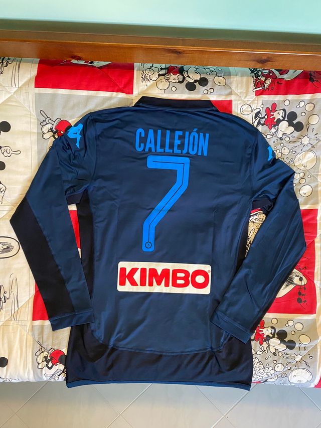 Maglia Napoli Kappa Kombat 2017 2018 Callejon 7