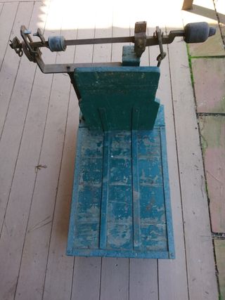 báscula antigua