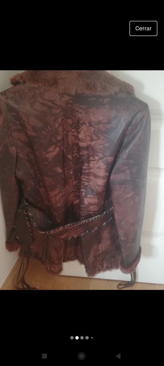 chaquetón pelo. varios colores