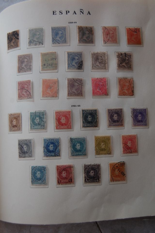 Colección de sellos nuevos