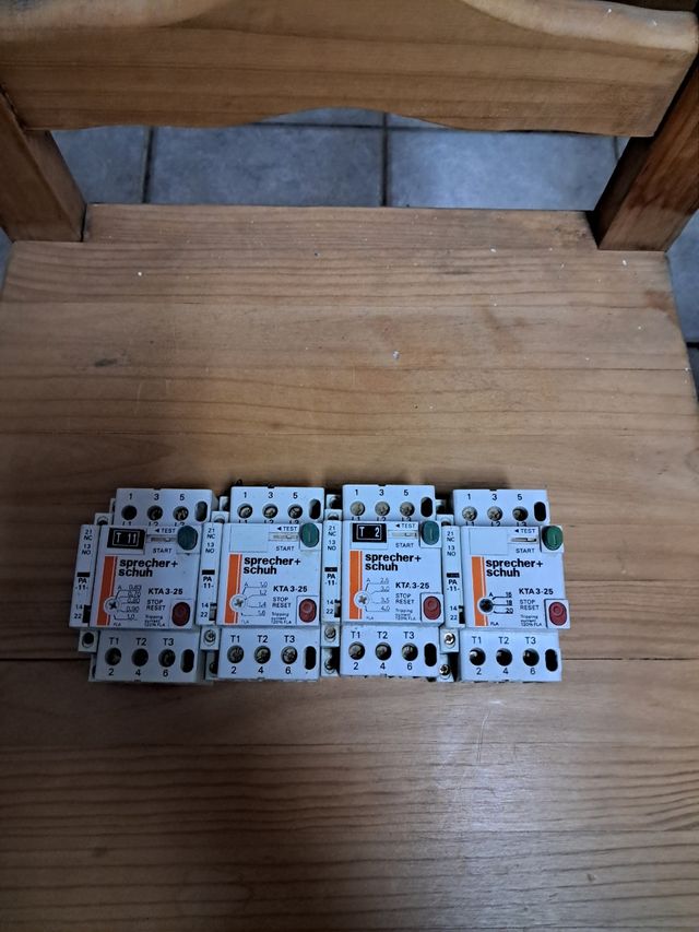 Diferenciales y magnetos trifasicos.-