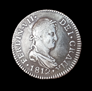 2 REALES FERNANDO VII 1812 CÁDIZ
