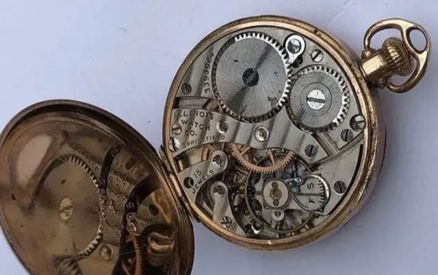 Orologio da taschino Illinois - 1901