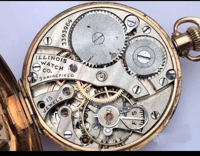 Orologio da taschino Illinois - 1901