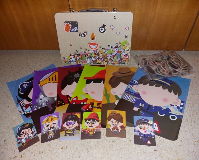 Maletin magnético caras divertidas Juguettos