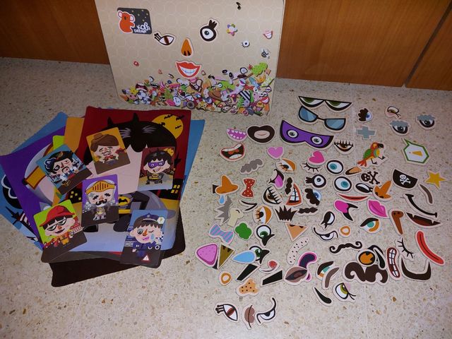 Maletin magnético caras divertidas Juguettos