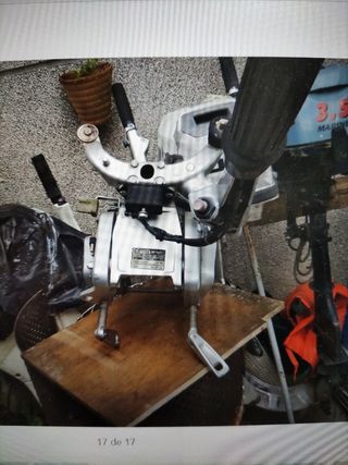 soporte completo motor fueraborda honda 8cv