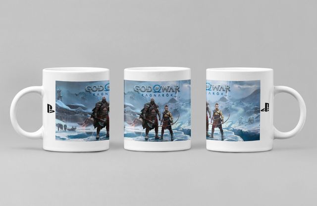 Taza God of War Ragnarö personalizada
