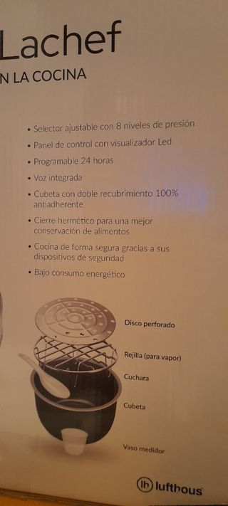 Robot de cocina sin estrenar.