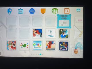Nintendo Wii U  con Juegos