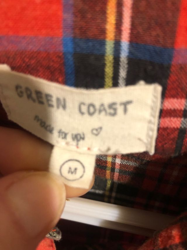 Camisa chica cuadros