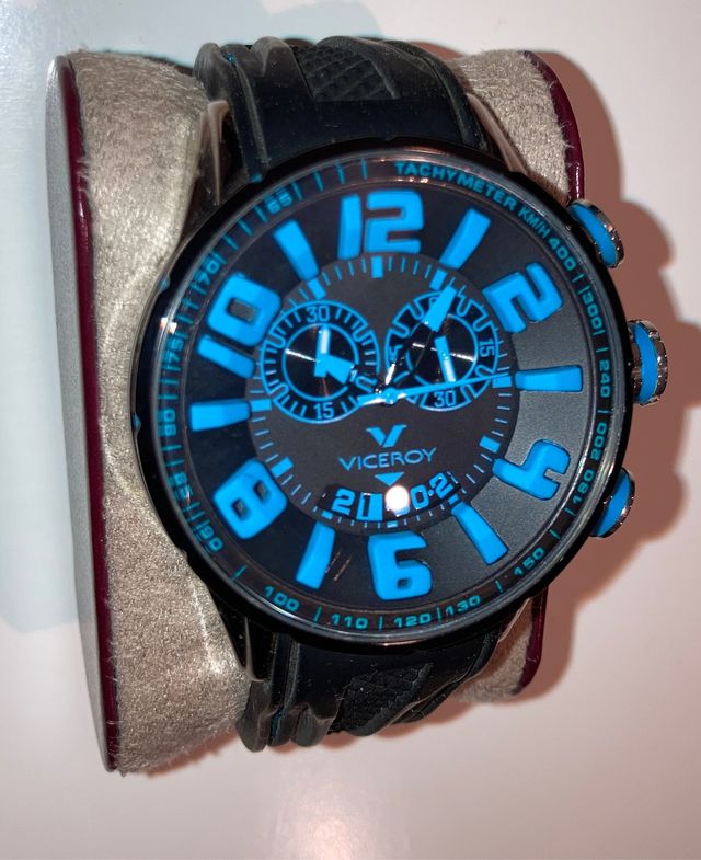Reloj Viceroy de hombre azul y negro