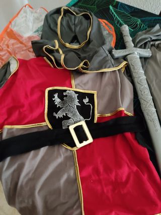 disfraz de caballero medieval 