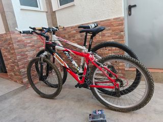 Dos bicicletas de Montaña, de ruedas 29" y 26"