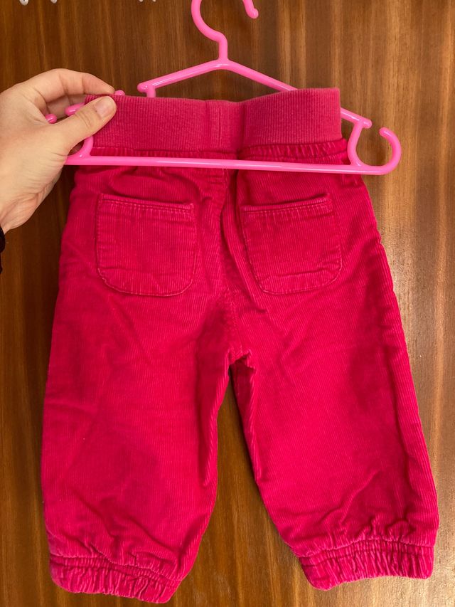 Pantalón pana niña 9-12 meses