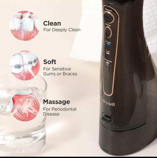 IRRIGADOR Y CEPILLO ELÉCTRICO NUEVOS