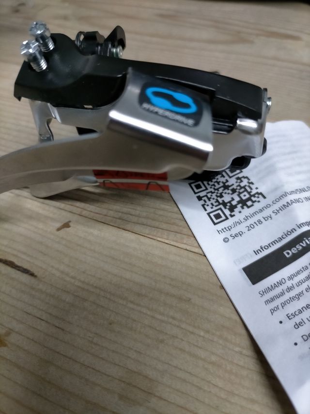 Desviador bici delantero Nuevo