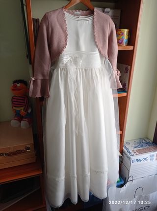 Vestido de comunión para niña grande